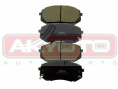 КОЛОДКИ ТОРМОЗНЫЕ ДИСКОВЫЕ ПЕРЕДНИЕ AKD-17109