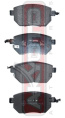 КОЛОДКИ ТОРМОЗНЫЕ ДИСКОВЫЕ ПЕРЕДНИЕ AKD-CA093