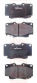КОЛОДКИ ТОРМОЗНЫЕ ДИСКОВЫЕ ПЕРЕДНИЕ AKD-01109
