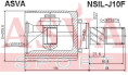 ШРУС ВНУТРЕННИЙ ЛЕВЫЙ 30x40x26 NSIL-J10F