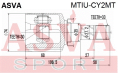 ШРУС ВНУТРЕННИЙ 30X35X33 MTIU-CY2MT