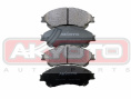 КОЛОДКИ ТОРМОЗНЫЕ ДИСКОВЫЕ ПЕРЕДНИЕ AKD-07103