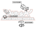 ПОДУШКА ДВИГАТЕЛЯ ЗАДНЯЯ 0112-FZJ100R