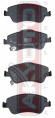 КОЛОДКИ ТОРМОЗНЫЕ ДИСКОВЫЕ ПЕРЕДНИЕ AKD-1834