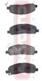 КОЛОДКИ ТОРМОЗНЫЕ ДИСКОВЫЕ ПЕРЕДНИЕ AKD-1203