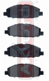 КОЛОДКИ ТОРМОЗНЫЕ ДИСКОВЫЕ ПЕРЕДНИЕ AKD-2475