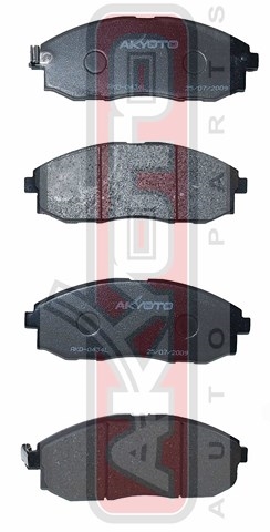 КОЛОДКИ ТОРМОЗНЫЕ ДИСКОВЫЕ ПЕРЕДНИЕ AKD-0434