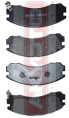 КОЛОДКИ ТОРМОЗНЫЕ ДИСКОВЫЕ ПЕРЕДНИЕ AKD-3233