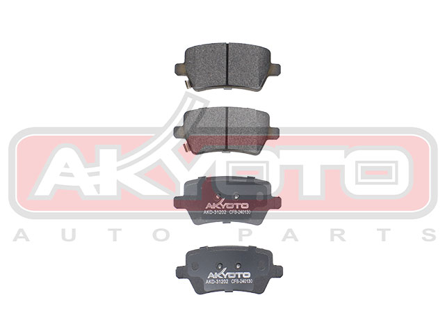 КОЛОДКИ ТОРМОЗНЫЕ ЗАДНИЕ AKD-31202