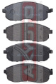 КОЛОДКИ ТОРМОЗНЫЕ ДИСКОВЫЕ ПЕРЕДНИЕ AKD-07101