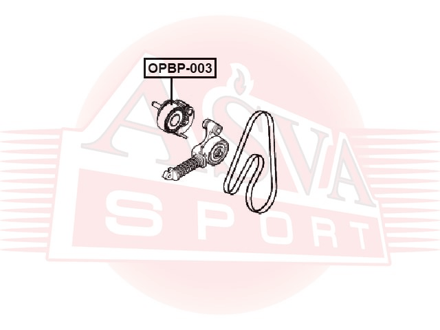 РОЛИК НАТЯЖНОЙ OPBP-003