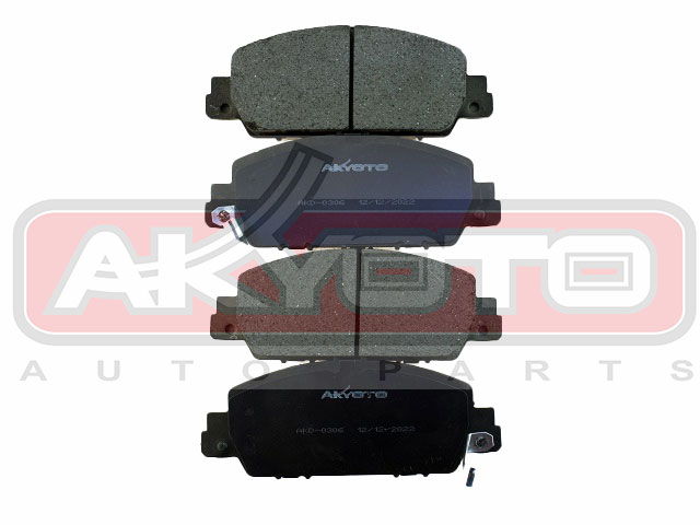 КОЛОДКИ ТОРМОЗНЫЕ ДИСКОВЫЕ ПЕРЕДНИЕ AKD-0306