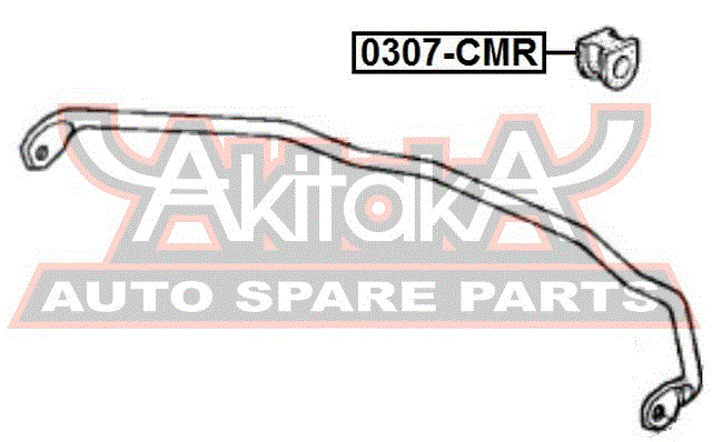 ВТУЛКА ЗАДНЕГО СТАБИЛИЗАТОРА D22.2 0307-CMR