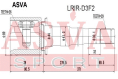 ШРУС ВНУТРЕННИЙ ПРАВЫЙ 26x44x29 LRIR-D3F2
