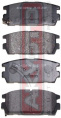 КОЛОДКИ ТОРМОЗНЫЕ ДИСКОВЫЕ ЗАДНИЕ AKD-0098
