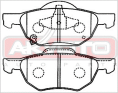 КОЛОДКИ ТОРМОЗНЫЕ ДИСКОВЫЕ ПЕРЕДНИЕ AKD-1293