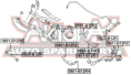 ТЯГА ЗАДНЯЯ ПОПЕРЕЧНАЯ 0825-B13R2