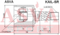 ШРУС ВНУТРЕННИЙ ЛЕВЫЙ 25x38x30 KAIL-SR