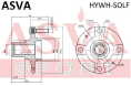 СТУПИЦА ПЕРЕДНЯЯ HYWH-SOLF