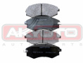 КОЛОДКИ ТОРМОЗНЫЕ ДИСКОВЫЕ ПЕРЕДНИЕ AKD-14101