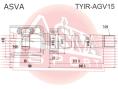 ШРУС ВНУТРЕННИЙ ПРАВЫЙ 26x36.2x24 TYIR-AGV15