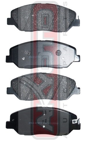 КОЛОДКИ ТОРМОЗНЫЕ ДИСКОВЫЕ ПЕРЕДНИЕ AKD-KMF9