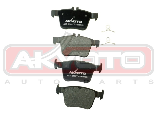 КОЛОДКИ ТОРМОЗНЫЕ ДИСКОВЫЕ ЗАДНИЕ AKD-23207