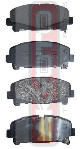 КОЛОДКИ ТОРМОЗНЫЕ ДИСКОВЫЕ ПЕРЕДНИЕ AKD-8014