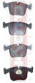 КОЛОДКИ ТОРМОЗНЫЕ ДИСКОВЫЕ ПЕРЕДНИЕ AKD-1027