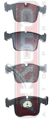 КОЛОДКИ ТОРМОЗНЫЕ ДИСКОВЫЕ ПЕРЕДНИЕ AKD-1027