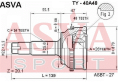 ШРУС НАРУЖНЫЙ 26x58x24 TY-40A48