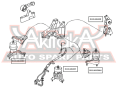 ПОДУШКА ДВИГАТЕЛЯ ПЕРЕДНЯЯ 0112-GSU45F