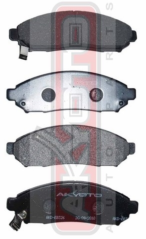 КОЛОДКИ ТОРМОЗНЫЕ ДИСКОВЫЕ ПЕРЕДНИЕ AKD-EB326