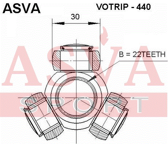 ТРИПОИД 22x30 VOTRIP-440