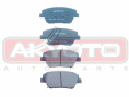 КОЛОДКИ ТОРМОЗНЫЕ ДИСКОВЫЕ ПЕРЕДНИЕ AKD-12108