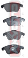 КОЛОДКИ ТОРМОЗНЫЕ ДИСКОВЫЕ ПЕРЕДНИЕ AKD-0462