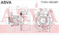 СТУПИЦА ЗАДНЯЯ С КОЛЬЦОМ АБС TYWH-190A48R