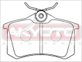 КОЛОДКИ ТОРМОЗНЫЕ ДИСКОВЫЕ ЗАДНИЕ AKD-1049