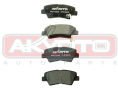 КОЛОДКИ ТОРМОЗНЫЕ ДИСКОВЫЕ ЗАДНИЕ AKD-12209