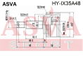 ШРУС НАРУЖНЫЙ 24x64,4x27 HY-IX35A48