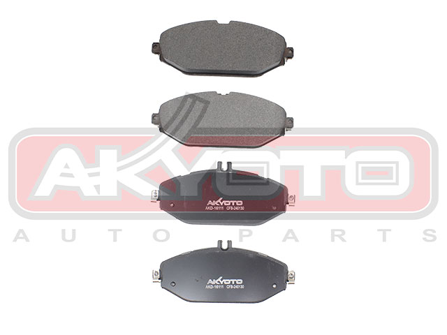 КОЛОДКИ ТОРМОЗНЫЕ ДИСКОВЫЕ ПЕРЕДНИЕ AKD-16111