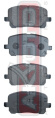 КОЛОДКИ ТОРМОЗНЫЕ ДИСКОВЫЕ ПЕРЕДНИЕ AKD-1066