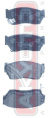 КОЛОДКИ ТОРМОЗНЫЕ ДИСКОВЫЕ ПЕРЕДНИЕ AKD-2226