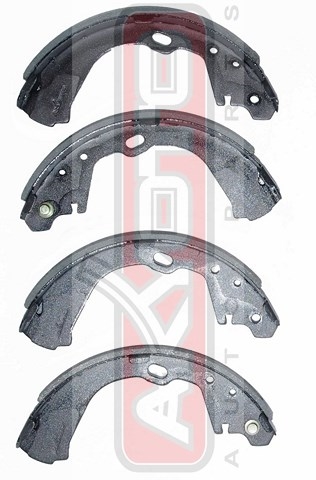КОЛОДКИ ТОРМОЗНЫЕ БАРАБАННЫЕ ЗАДНИЕ AKS-1193