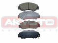КОЛОДКИ ТОРМОЗНЫЕ ДИСКОВЫЕ ПЕРЕДНИЕ AKD-1193
