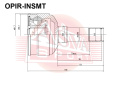 ШРУС ВНУТРЕННИЙ 26X35X27 OPIR-INSMT