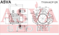 СТУПИЦА ЗАДНЯЯ TYWH-NCP12R