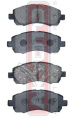 КОЛОДКИ ТОРМОЗНЫЕ ДИСКОВЫЕ ПЕРЕДНИЕ AKD-7398