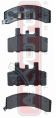 КОЛОДКИ ТОРМОЗНЫЕ ДИСКОВЫЕ ПЕРЕДНИЕ AKD-0844