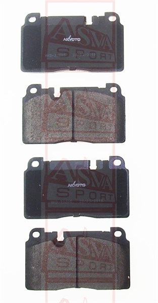 КОЛОДКИ ТОРМОЗНЫЕ ДИСКОВЫЕ ПЕРЕДНИЕ AKD-23205